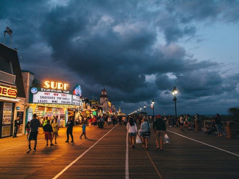 Keep an Eye Out for Davis Painting on the Boardwalk!