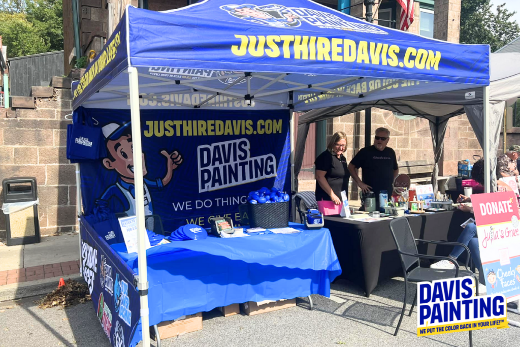 Davis Painting booth at Royersford Community Day