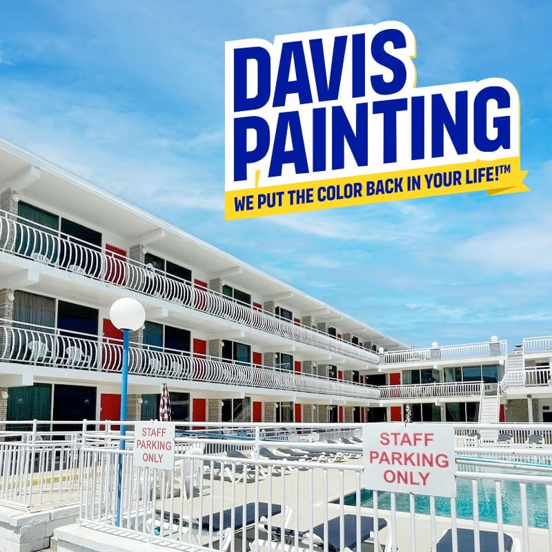 Davis Painting Jersey Shore Wildwood Hotel Refresh